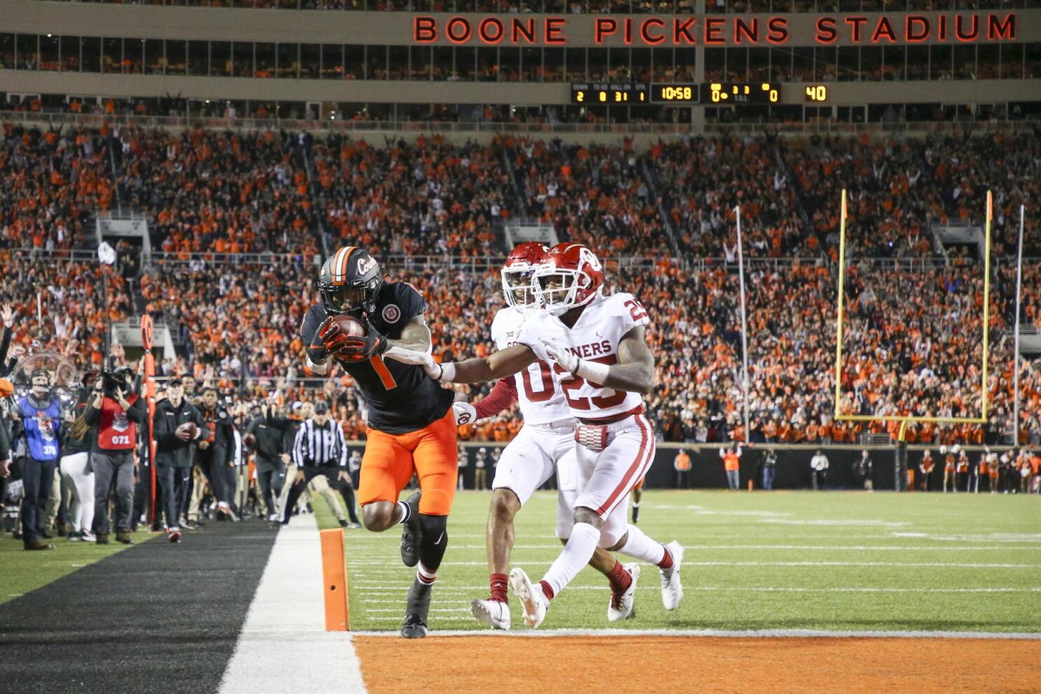 Oklahoma state new arrivals football game